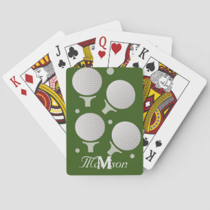 Golf and Tee Father's Day Gift Poker Cards
