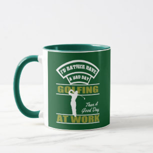 Golf And Work Combo Mug