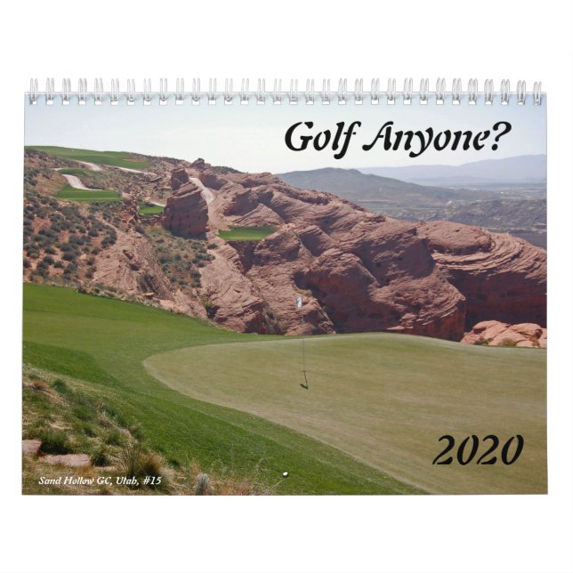 Golf Anyone Calendar (Cover)