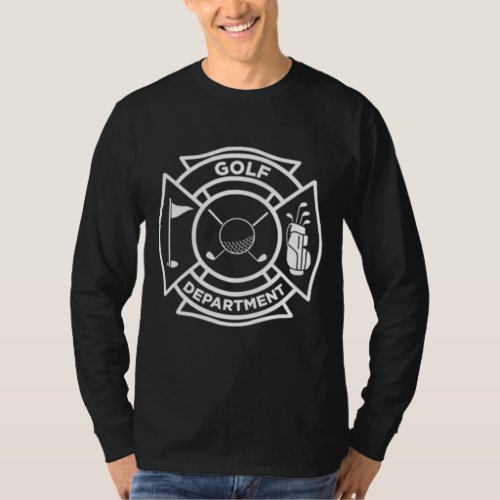 Golf Apparel For Men Funny Cool Golfing Gift Idea  T_Shirt
