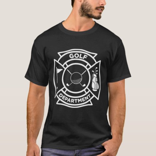 Golf Apparel For Men Funny Cool Golfing Gift Idea  T_Shirt