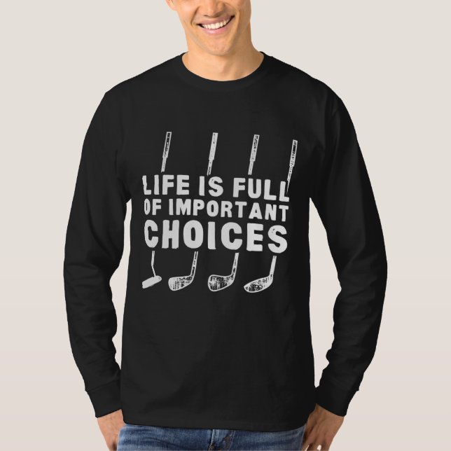 Golf Apparel Golf Club Funny Joke Outdoor Sport Wo T-Shirt (Front)