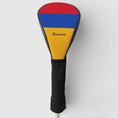 Golf Armenia  Armenian Flag  Golf Clubs Covers