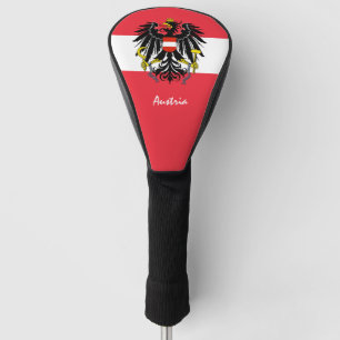 Golf Austria & Austrian Flag / Golf Clubs Covers