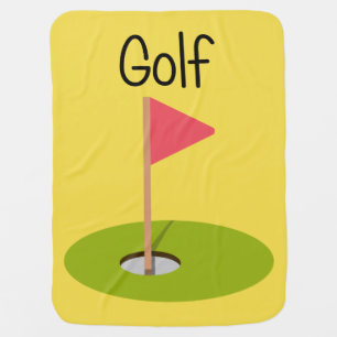 Golf Baby Blanket