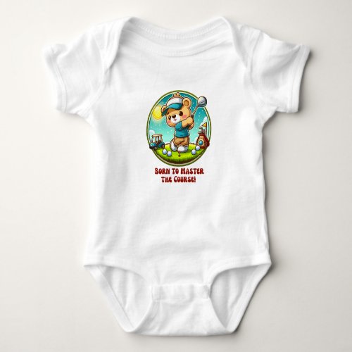 Golf baby clothes gift for boys and girls baby bodysuit