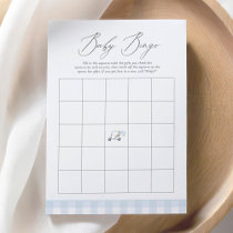 Golf Baby Shower Bingo Game Invitation