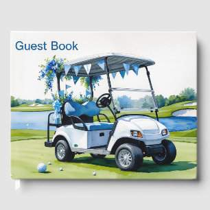 Golf Baby Shower Boy themed Guest Book