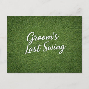 Golf Bachelor Par-Tee Golf Theme Invite Tee Time