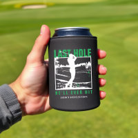 Golf Bachelor Party Funny Last Hole He'll Ever Hit