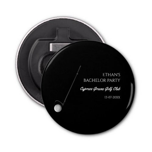 Golf Bachelor Party _ Golfing trip Classic Stylish Bottle Opener