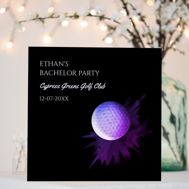 Golf Bachelor Party - Golfing trip Classic Stylish Foam Board (In Situ (Wedding))