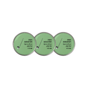 Golf Bachelor Party - Golfing trip Classic Stylish Golf Ball Marker