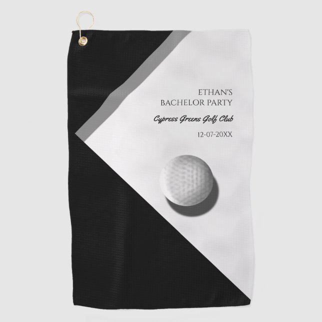 Golf Bachelor Party - Golfing trip Classic Stylish Towel (Front)