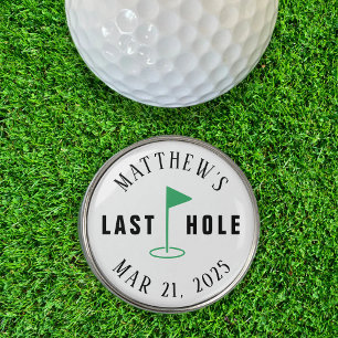 Golf Bachelor Party Last Hole Ball Marker