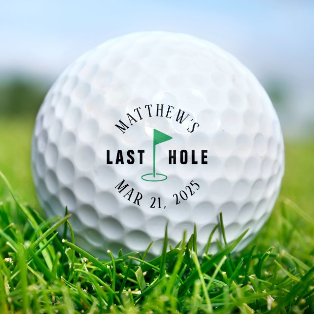 Golf Bachelor Party Last Hole Balls (Golf Bachelor Party Last Hole Golf Ball
)