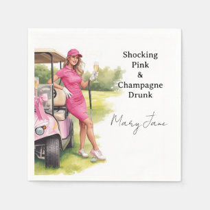 Golf Bachelorette Par-Tee party Napkins