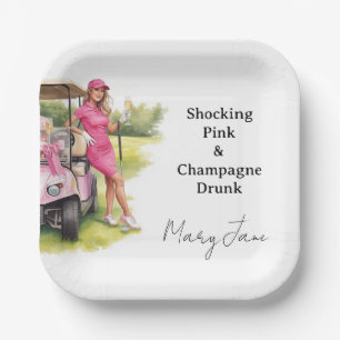 Golf Bachelorette Par-Tee party  Paper Plates