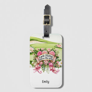 Golf Bachelorette Party for Golfer Luggage Tag