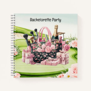 Golf Bachelorette Party for Golfer Notebook