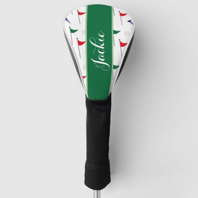 Golf Background Head Cover (Front)