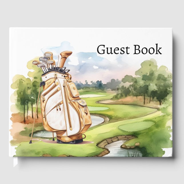 Golf Bag Guest Book (Front)