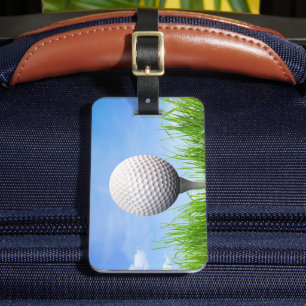 Golf Bag Tag With Name Gift for Dad