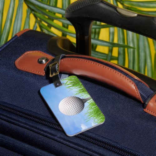 Golf Bag Tag Your Business Card Gift for Dad