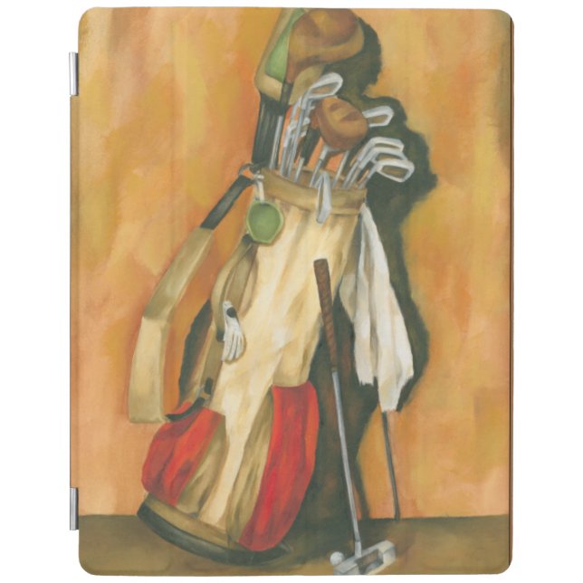 Golf Bag with Glove by Jennifer Goldberger iPad Smart Cover (Front)