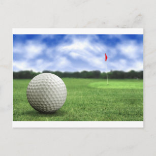 Golf Ball 4 Postcard