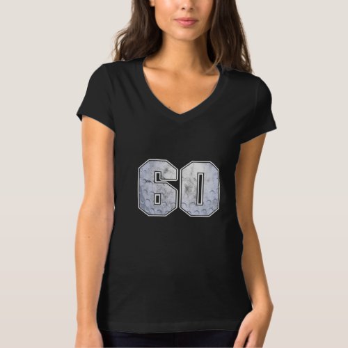 Golf Ball 60 th Birthday Celebration Sport Gift T_Shirt