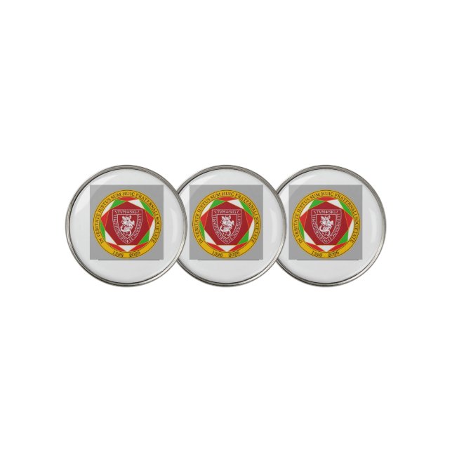 Golf Ball 700th Anniversary logo Marker (3 Up)