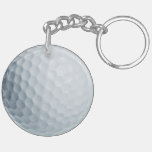Golf Ball Acrylic Keychain at Zazzle