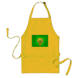 Golf ball adult apron