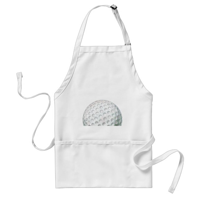 Golf Ball Adult Apron (Front)