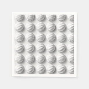 Golf ball all over napkins