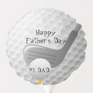 Golf Ball and Club Golfing Design Balloon