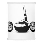 Golf Ball and Club Lamp Shade (Right)