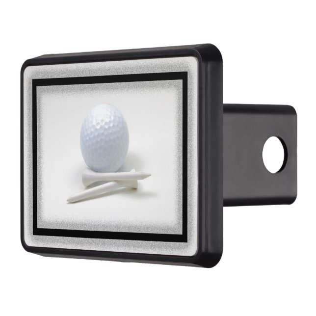 Golf Ball and Tees  Hitch Cover (Left)