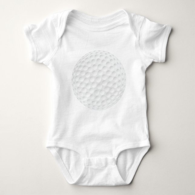 golf ball baby bodysuit (Front)