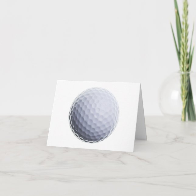 Golf Ball Background Customized Template (Front)