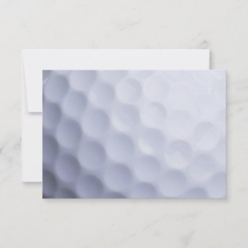 Golf Ball Background Customized Template Announcement