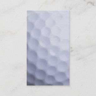 Golf Ball Background Customized Template Business Card