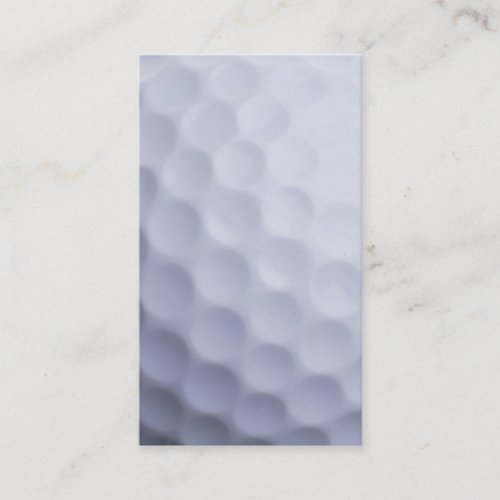 Golf Ball Background Customized Template Business Card Template