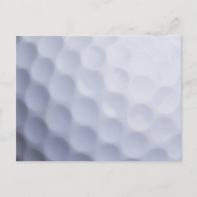 Golf Ball Background Customized Template Postcard (Front)