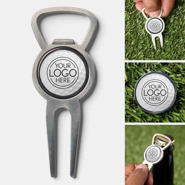 Golf Ball Background with your Logo Divot Tool (Custom Golf Divot Tool)
