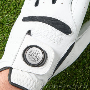 Golf Ball Background with your Logo Glove