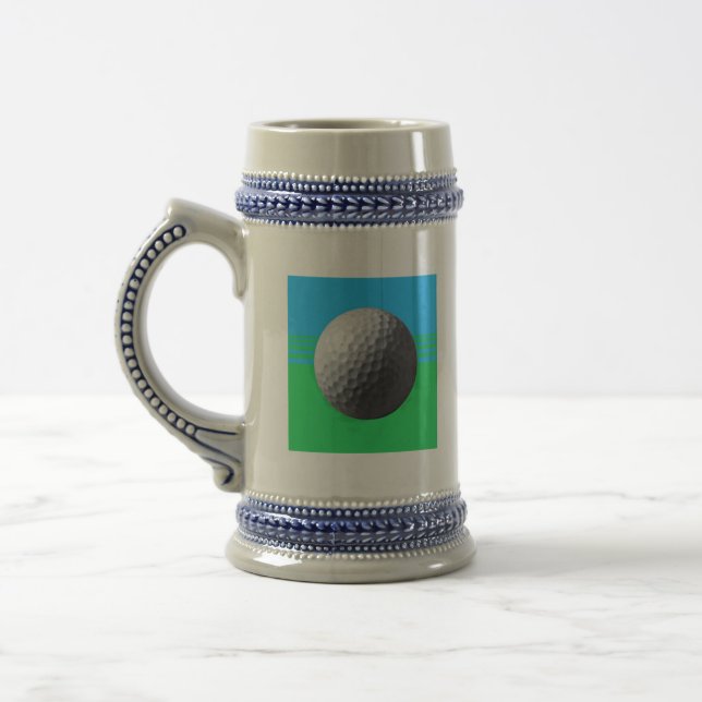 Golf Ball beer stein (Left)