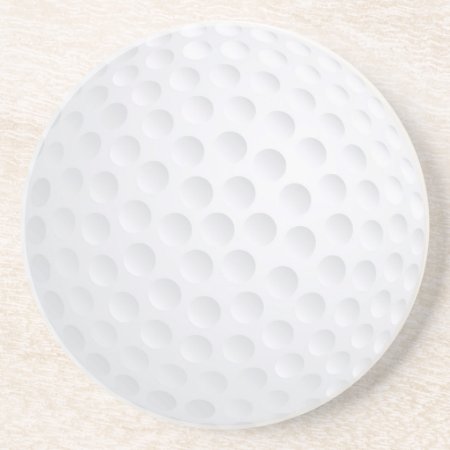 Golf Ball Beverage Coaster
