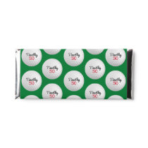 Golf Ball Birthday Party - 50th or Other Year Hershey Bar Favors
